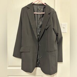 Blazer oversized blazer in black, small
